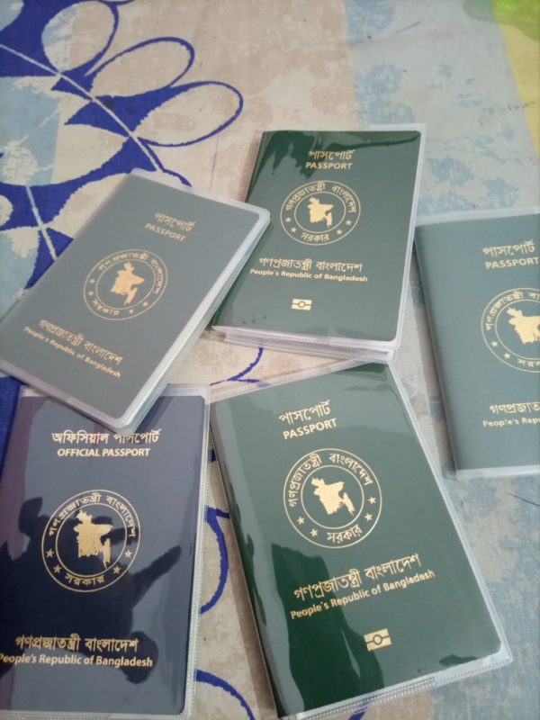 Transparent Passport Cover