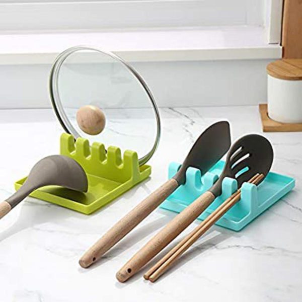 Kitchen Tool Spoon Rest Holder Organizer