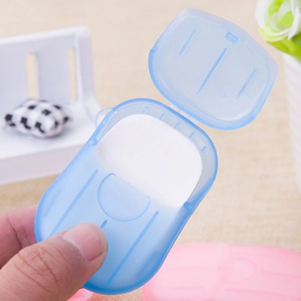 Portable Soap Paper 20 Pcs Sheet